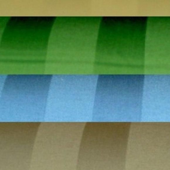 Cotton Braemore New Empress Stripe Khaki - Picture 4 of 6